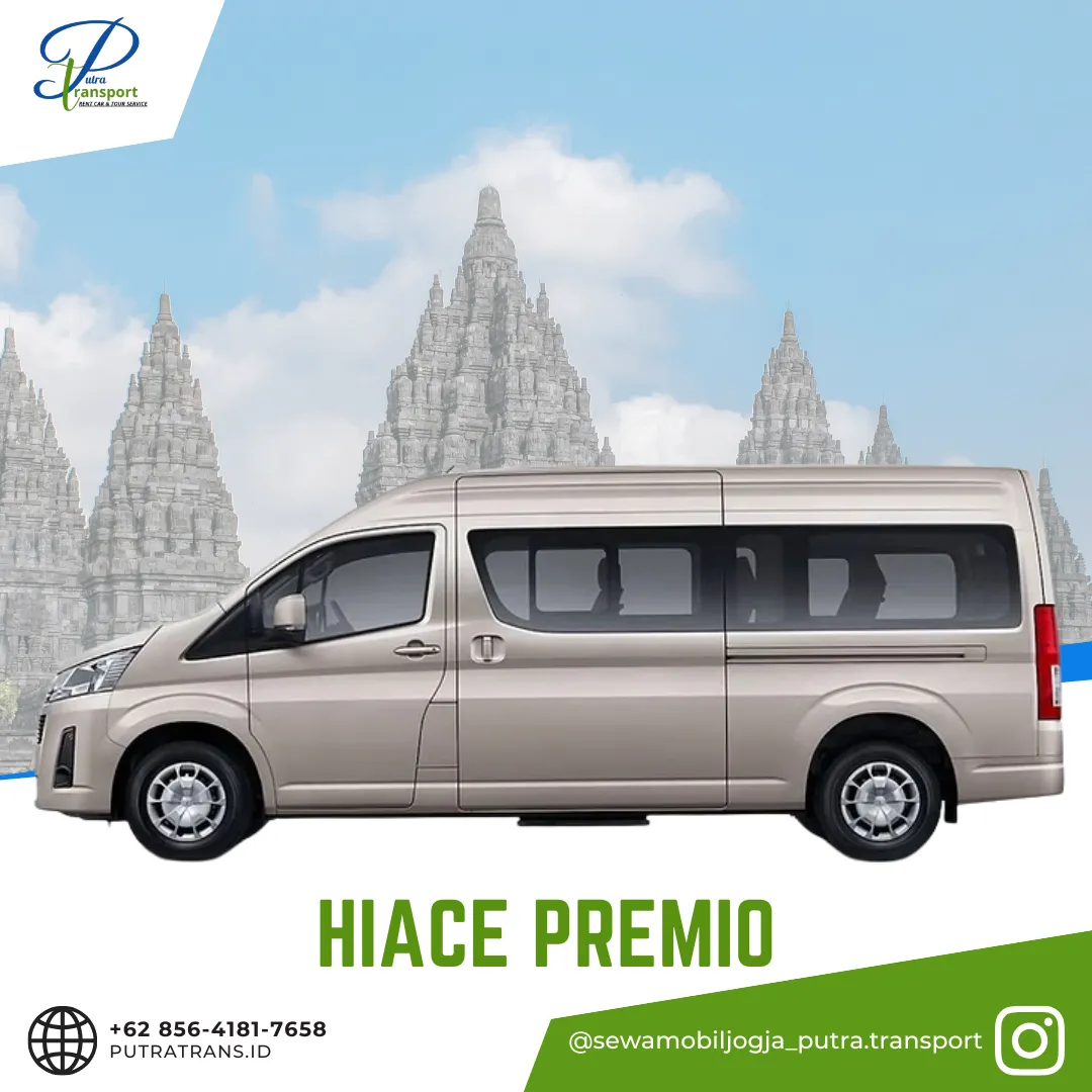 Sewa Hiace Premio Dengan Supir